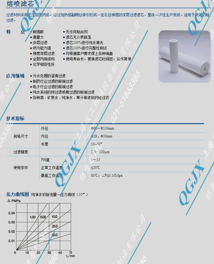 精密過(guò)濾器濾芯